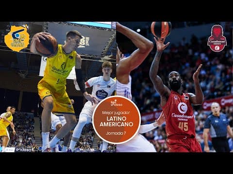 Brussino y Sant-Roos, Jugadores Latinoamericanos de la Jornada 7