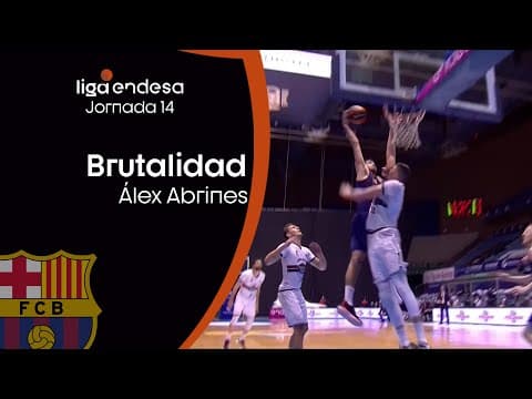 Alex Abrines y un mate bestial