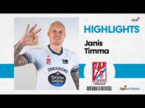 ¡Media docena de triples de Jannis Timma!