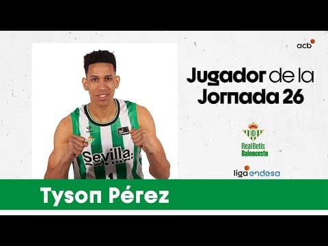Tyson Pérez, Jugador de la Jornada 26