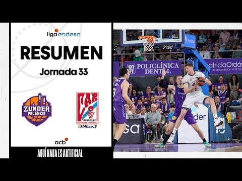 Zunder Palencia 75 - Monbus Obradoiro 81 (J33)