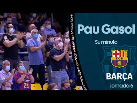 El minuto 16 es para Pau Gasol