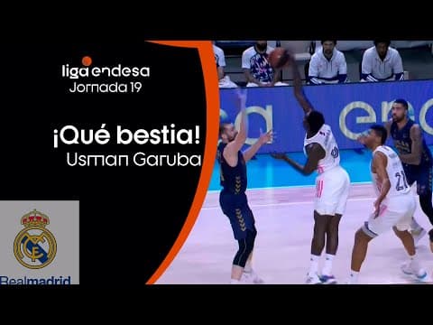 Bestial tapón de Garuba