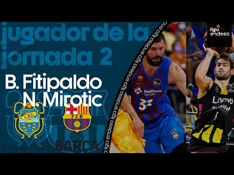 Nikola Mirotic y Bruno Fitipaldo, Jugadores de la Jornada 2