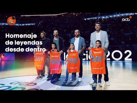 Homenaje de leyendas desde dentro