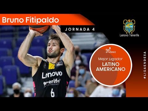 Bruno Fitipaldo, Mejor Jugador Latinoamericano de la Jornada 4