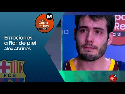 La emoción de Abrines