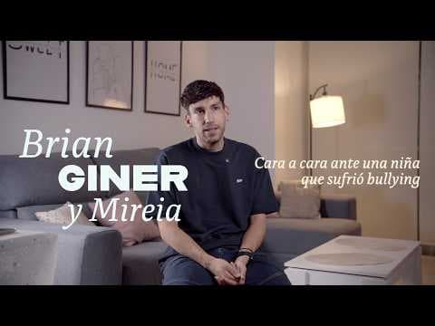 Brian Giner, cara a cara ante una niña que sufrió bullying