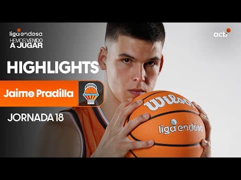 Sólido partido de Jaime Pradilla