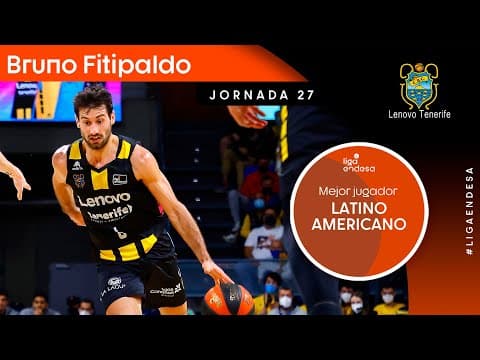 Bruno Fitipaldo, Mejor Jugador Latinoamericano de la Jornada 27