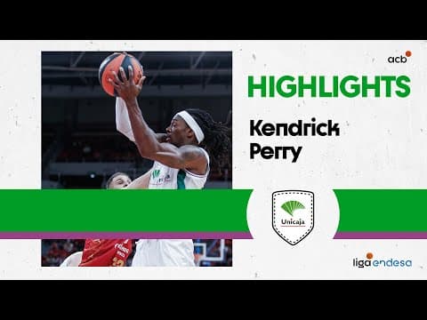 Kendrick Perry sigue de dulce