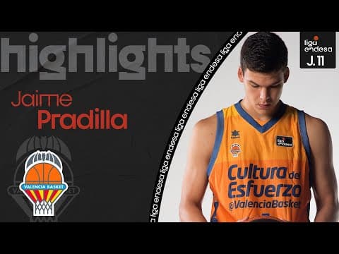Jaime Pradilla destroza su tope anotador: 21 puntos