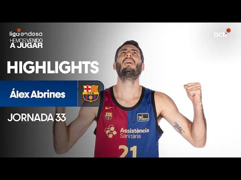 Álex Abrines destroza desde el triple a Basquet Girona