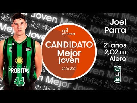 Joel Parra, candidato al Mejor Joven