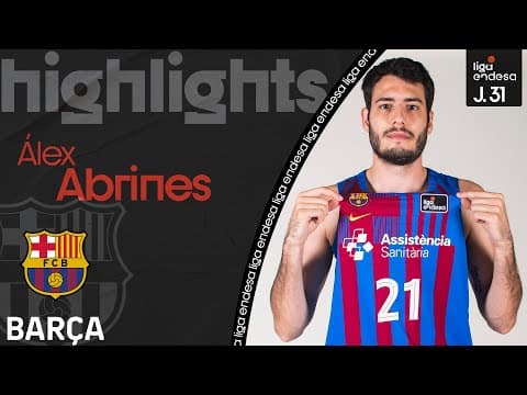 Álex Abrines, el revulsivo blaugrana