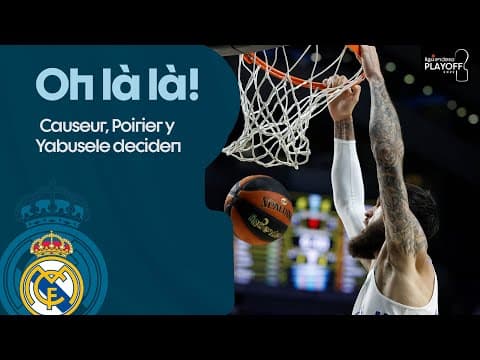 Poirier, Yabusele y Causeur: ¡En Madrid se habla francés!