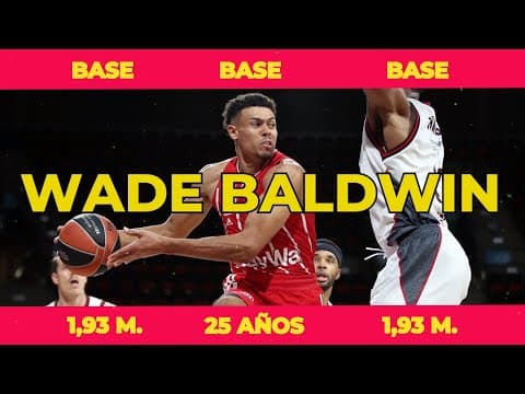 Así juega Wade Baldwin: nuevo fichaje de Saski Baskonia