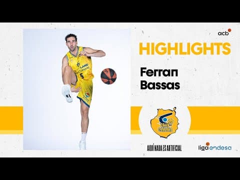 Las 12 asistencias de Ferran Bassas
