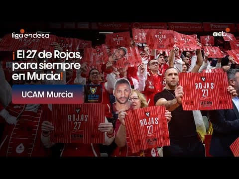 El 27 de Sadiel Rojas, para siempre en Murcia
