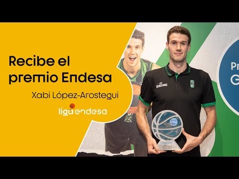 Xabi López-Arostegui recibe el Premio Endesa 2021