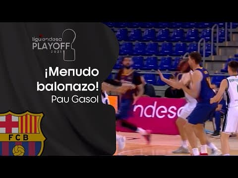Pau Gasol: ¡Menudo balonazo!