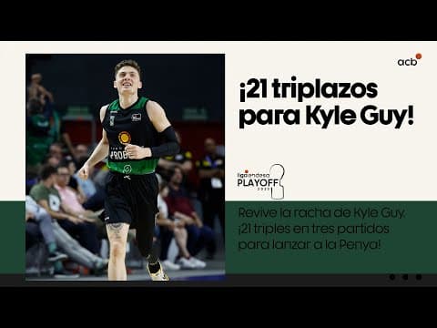 Kyle Guy: Tres partidos... ¡21 triplazos!