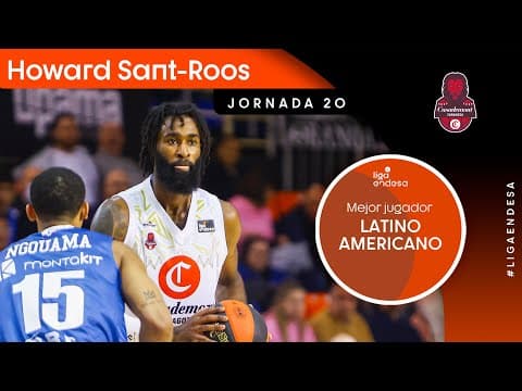 Howard Sant-Roos, Mejor Jugador Latinoamericano de la Jornada 20