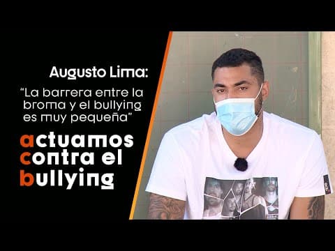 Augusto Lima: "La barrera entre la broma y el bullying es muy pequeña"