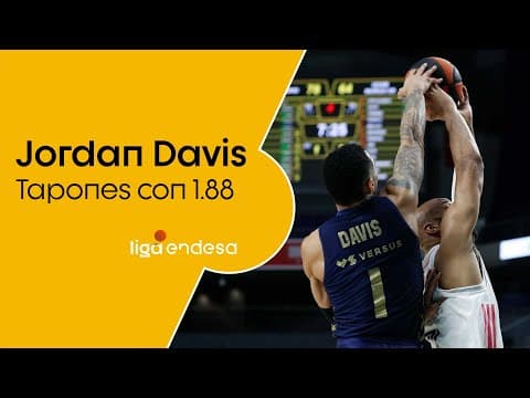 Jordan Davis: tapones midiendo 1.88
