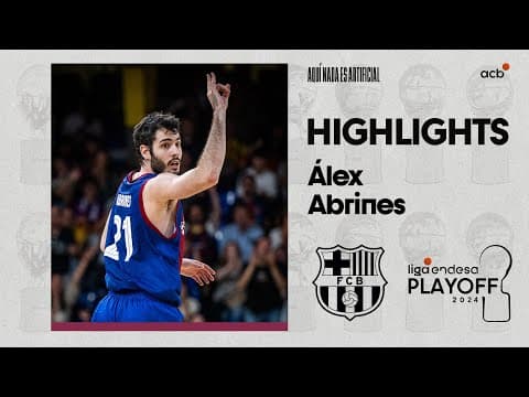 Álex Abrines, a golpe de triple