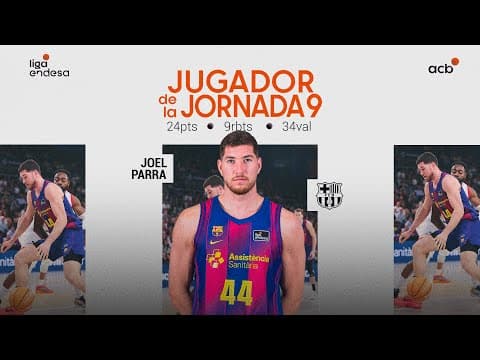 Joel Parra, Jugador de la Jornada 9