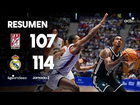 Monbus Obradoiro - Real Madrid (107-114)