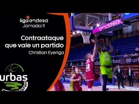 Contraataque de Eyenga que vale un partido