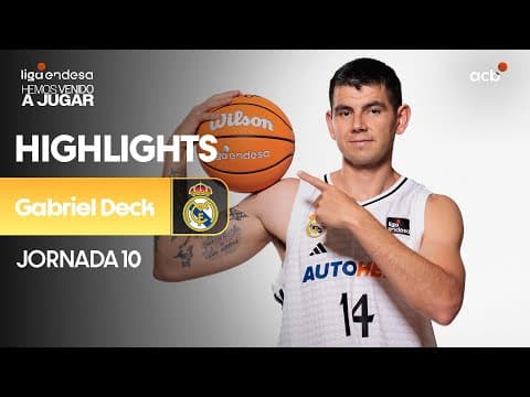 El Real Madrid cimenta su triunfo en Gaby Deck