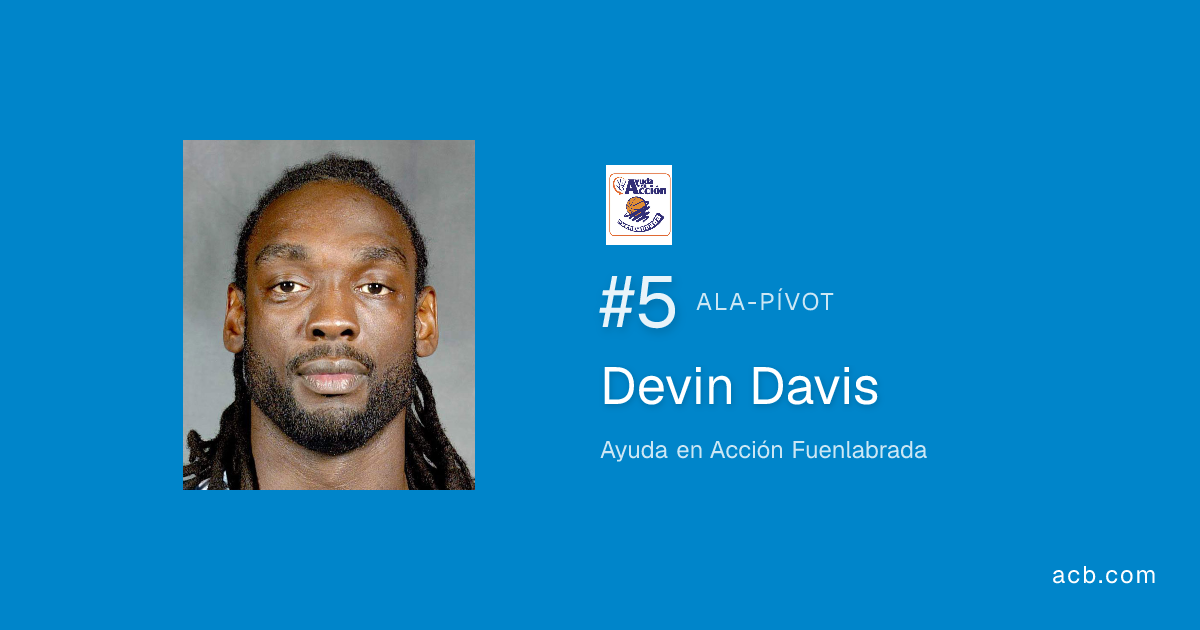 Devin Davis | Jugador acb | acb.com