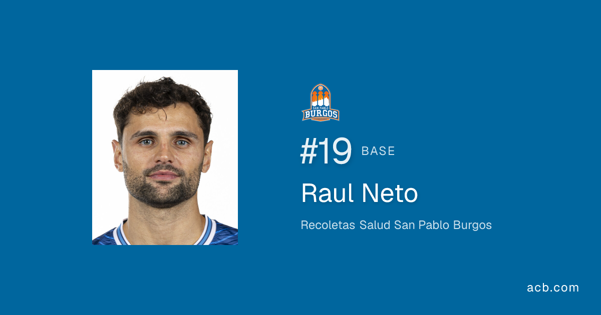 Raul Neto | Jugador acb | acb.com