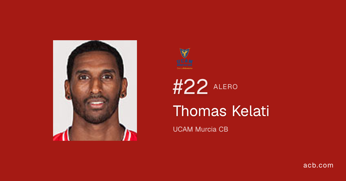 Thomas Kelati | Jugador acb | acb.com